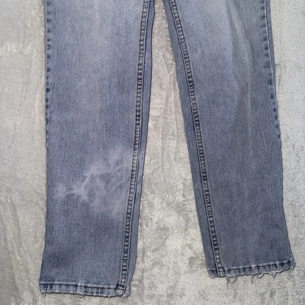 VTG Levis SilverTab Jeans Women 9/10 LightWash Straight USA 90s 26x29 Distressed - Picture 4 of 16